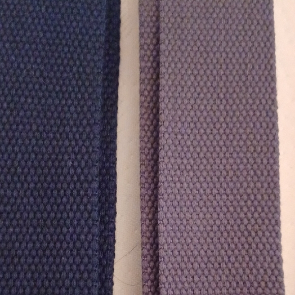 Blue and Gray Belts with Metal Buckles 4 Pack - Picture 4 of 6